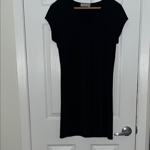 Jordan Taylor Other - Jordan Taylor Black Vneck Coverup Cap Sleeve Dress Size S/M